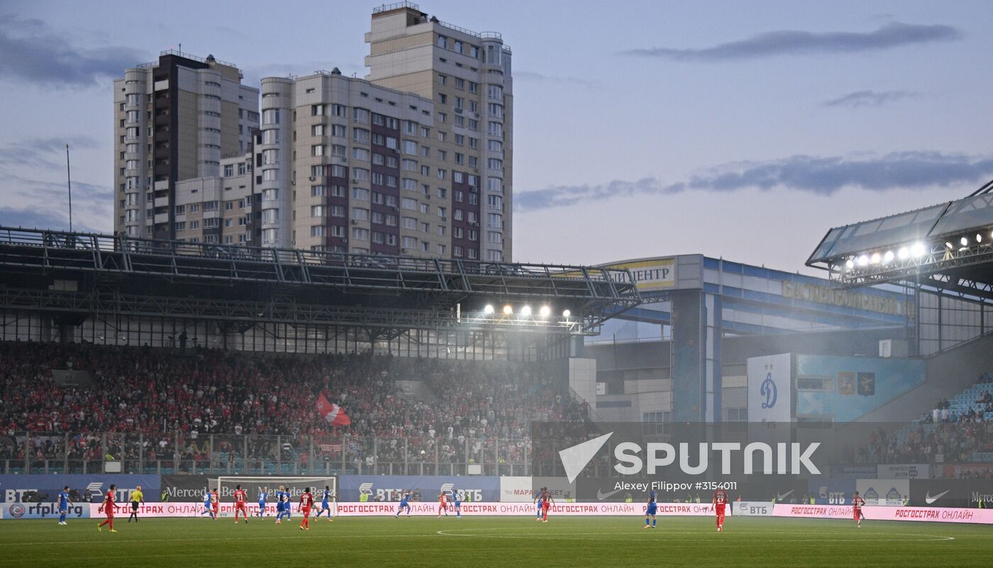 Russian Football Premier League. Dynamo vs. Spartak