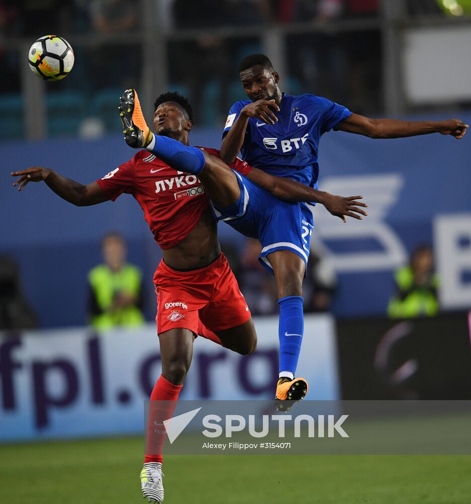 Russian Football Premier League. Dynamo vs. Spartak