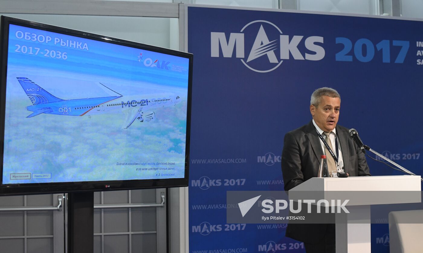 International Aviation and Space Salon MAKS-2017. Day two