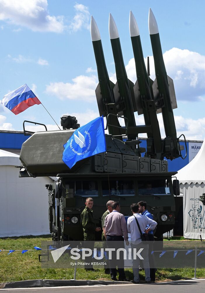 International Aviation and Space Salon MAKS-2017. Day two