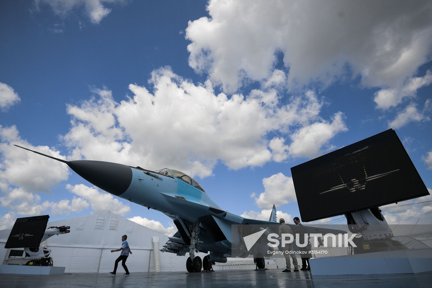 International Aviation and Space Salon MAKS-2017. Day two