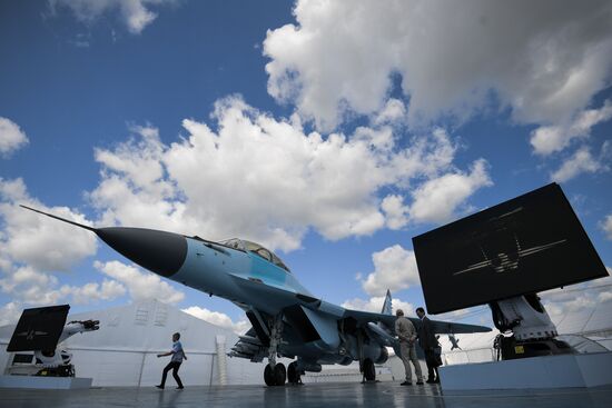 International Aviation and Space Salon MAKS-2017. Day two