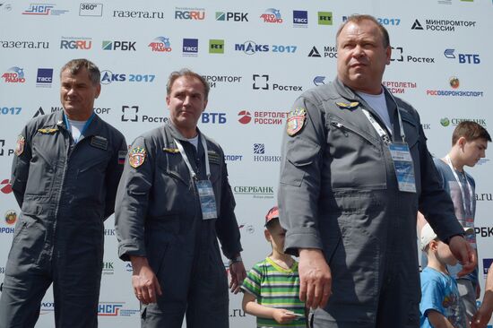International Aviation and Space Salon MAKS-2017. Day two