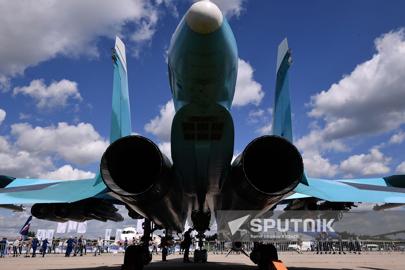 International Aviation and Space Salon MAKS-2017. Day two
