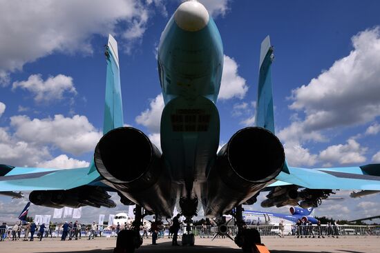 International Aviation and Space Salon MAKS-2017. Day two