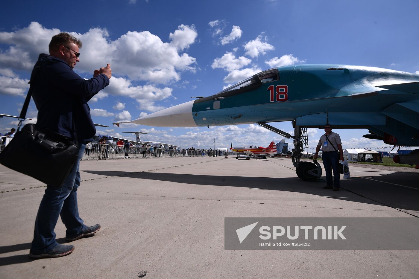 International Aviation and Space Salon MAKS-2017. Day two