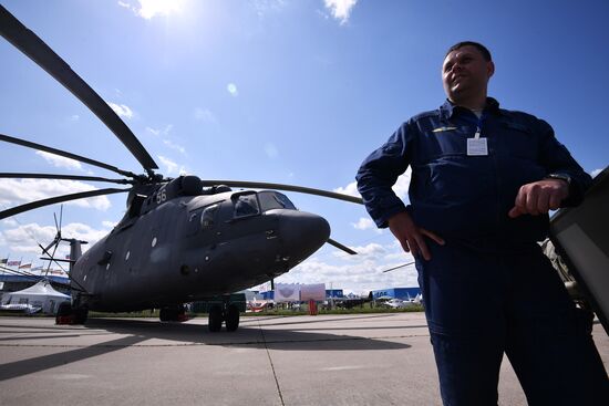 International Aviation and Space Salon MAKS-2017. Day two