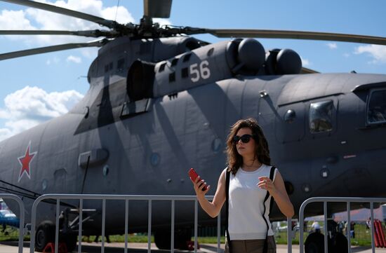 International Aviation and Space Salon MAKS-2017. Day two