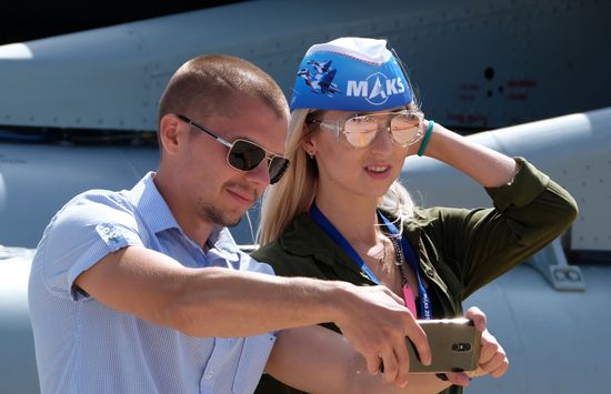 International Aviation and Space Salon MAKS-2017. Day two