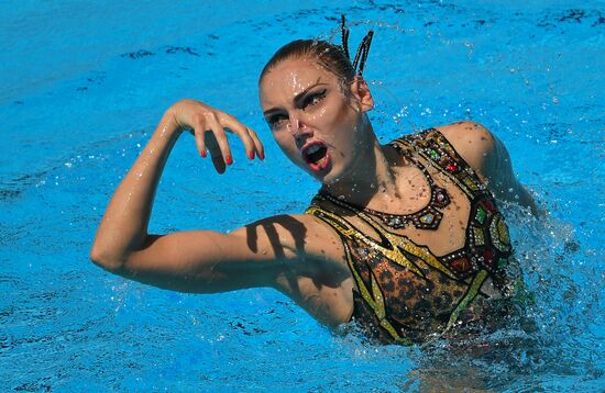 2017 FINA World Championships. Synchronized swimming. Solo free routine final