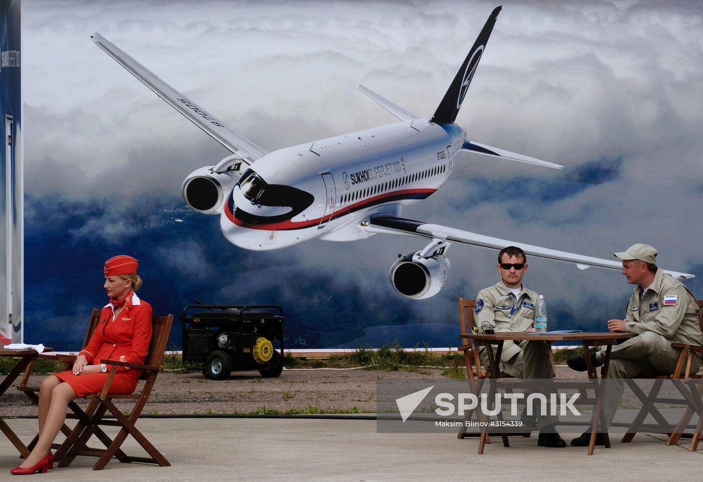 International Aviation and Space Salon MAKS-2017. Day two