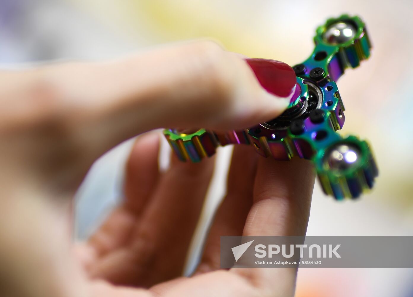 Fidget spinners sale in Moscow