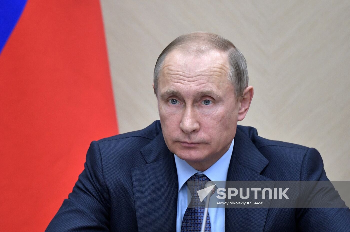 President Vladimir Putin holds meeting with Government members