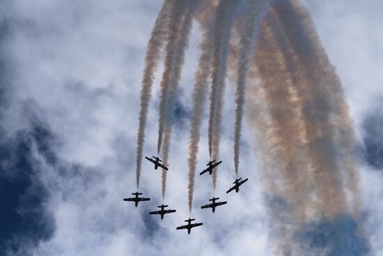 International Aviation and Space Salon MAKS-2017. Day two