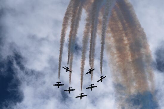 International Aviation and Space Salon MAKS-2017. Day two