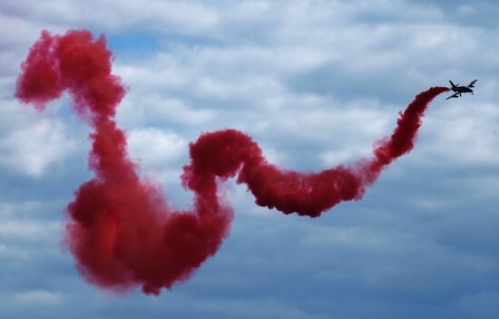 International Aviation and Space Salon MAKS-2017. Day two