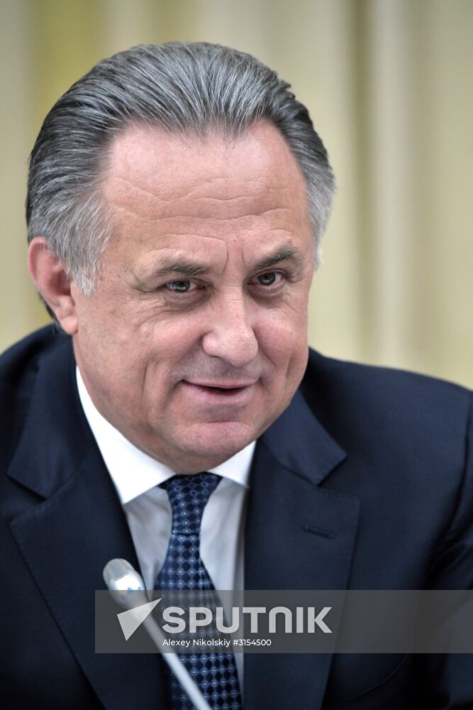 President Vladimir Putin holds meeting with Government members