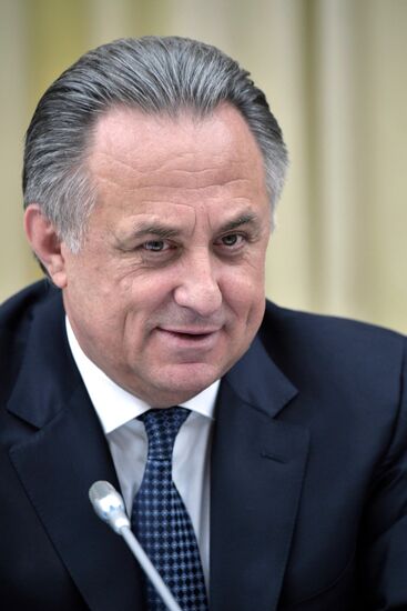 President Vladimir Putin holds meeting with Government members