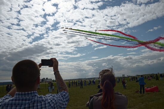 International Aviation and Space Salon MAKS-2017. Day two