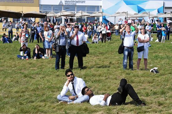 International Aviation and Space Salon MAKS-2017. Day two