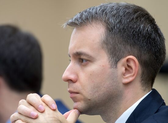 President Vladimir Putin holds meeting with Government members