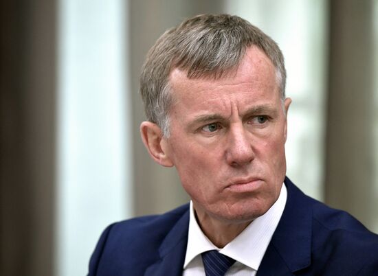 President Vladimir Putin holds meeting with Government members