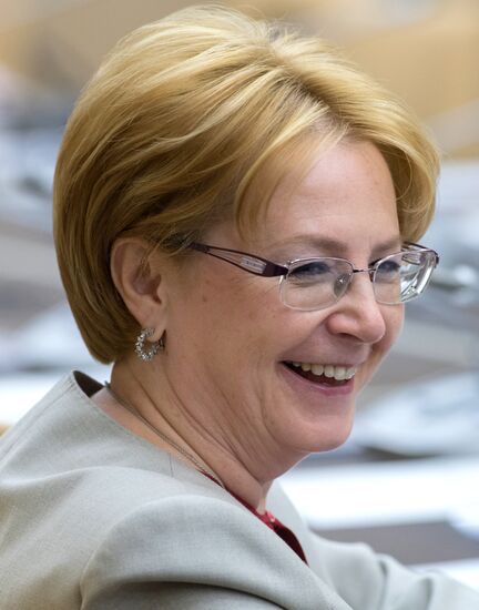 President Vladimir Putin holds meeting with Government members