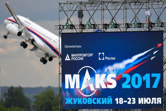 International Aviation and Space Salon MAKS-2017. Day two