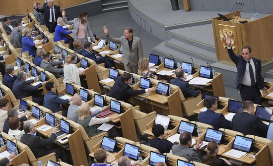 Russian State Duma's additional plenary meeting