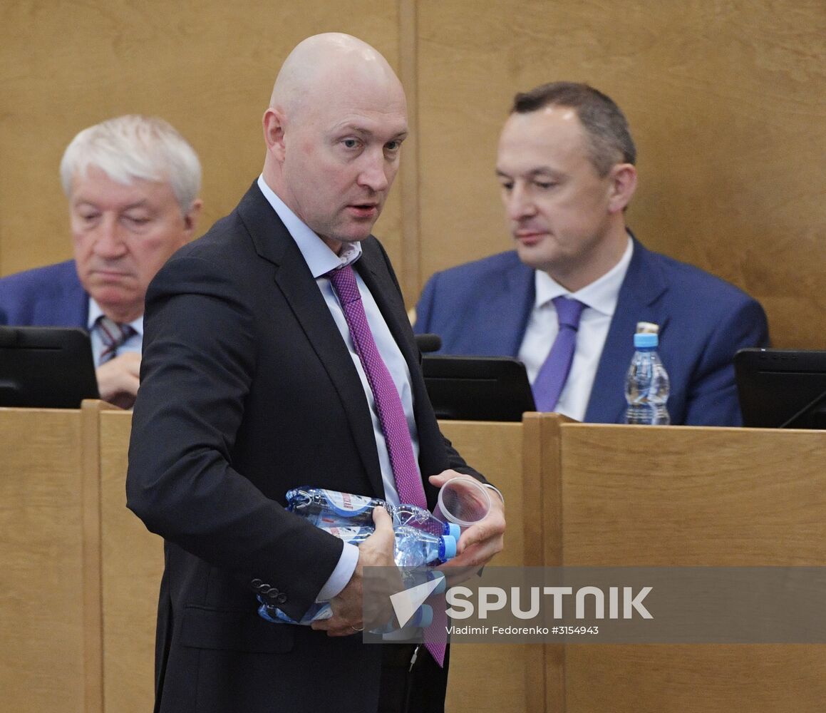 Russian State Duma's additional plenary meeting