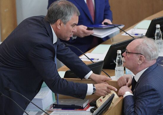 Russian State Duma's additional plenary meeting