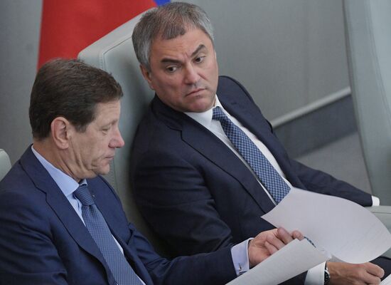 Russian State Duma's additional plenary meeting