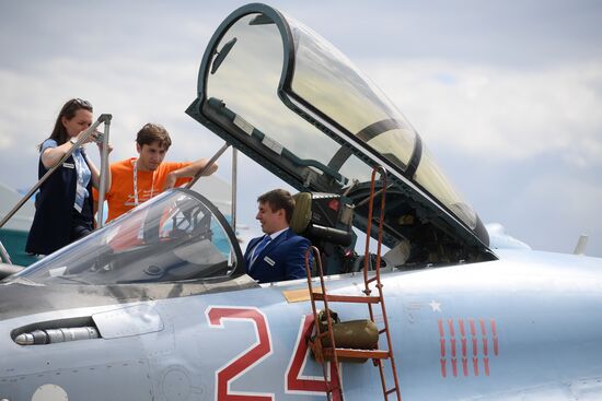International Aviation and Space Salon MAKS-2017. Day three