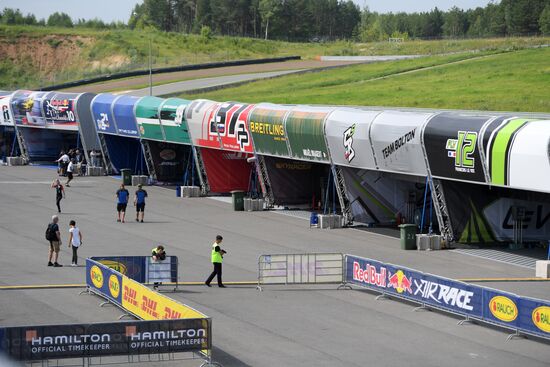 Preparations for Red Bull Air Race in Kazan