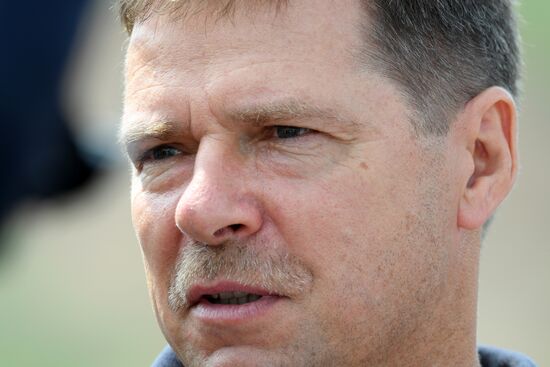 Preparations for Red Bull Air Race in Kazan