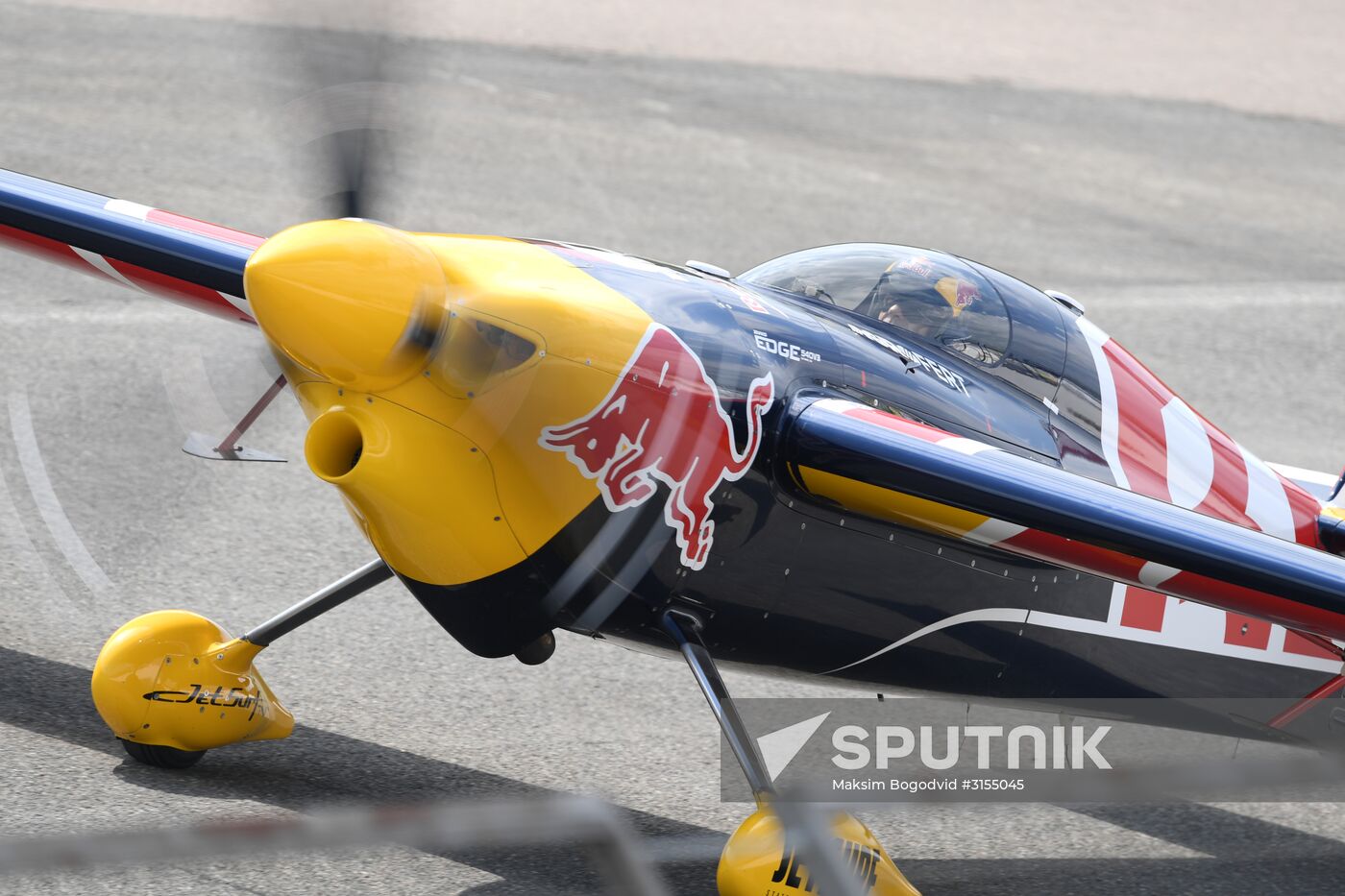 Preparations for Red Bull Air Race in Kazan
