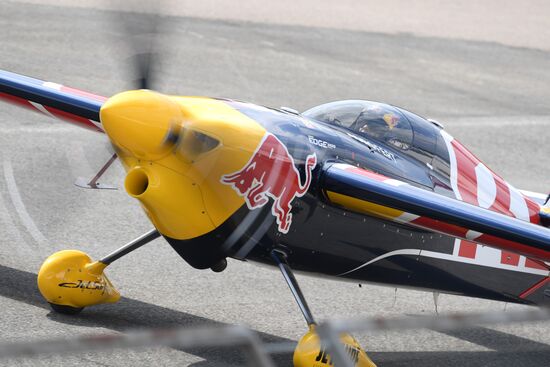 Preparations for Red Bull Air Race in Kazan