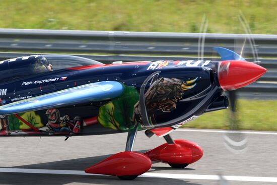 Preparations for Red Bull Air Race in Kazan