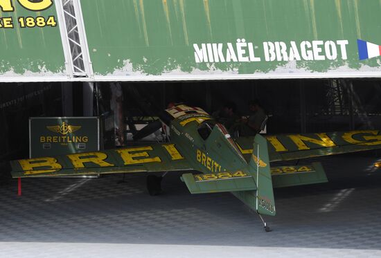 Preparations for Red Bull Air Race in Kazan