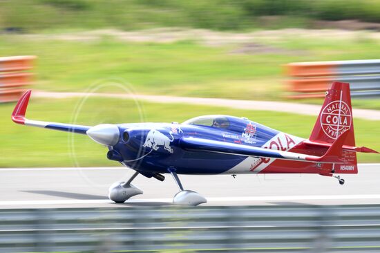 Preparations for Red Bull Air Race in Kazan