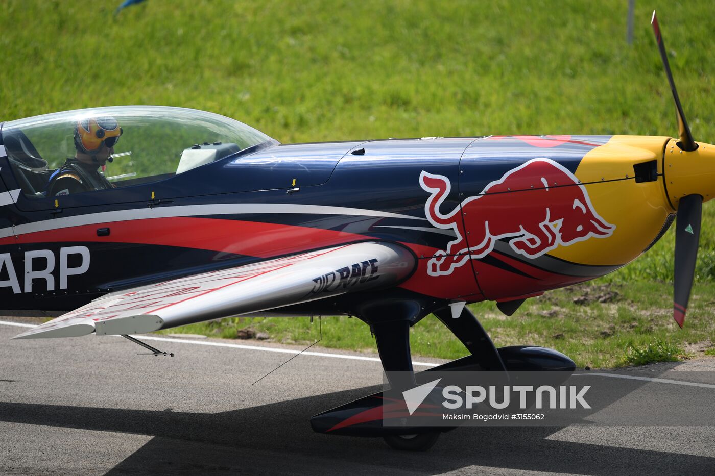 Preparations for Red Bull Air Race in Kazan