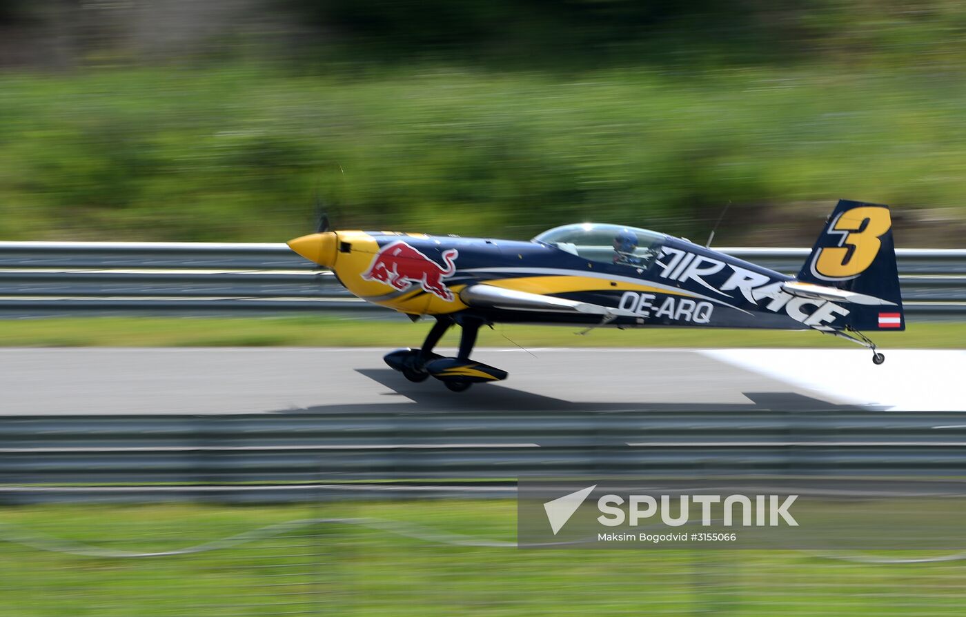 Preparations for Red Bull Air Race in Kazan