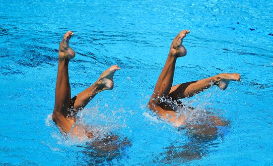 2017 FINA World Championships. Synchronized swimming. Duet. Free program. Finals