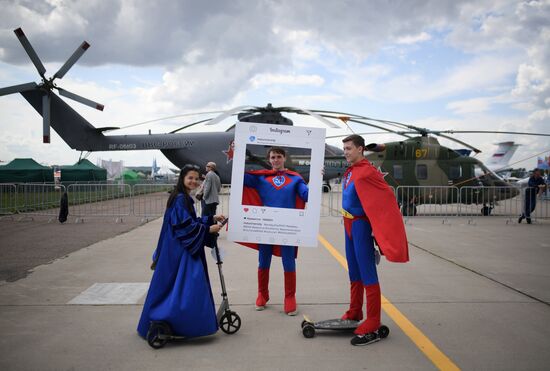 International Aviation and Space Salon MAKS-2017. Day three