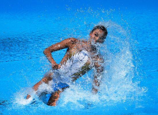 2017 FINA World Championships. Synchronized swimming. Duet. Free program. Finals