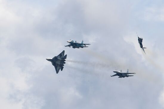 International Aviation and Space Salon MAKS-2017. Day three