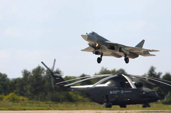 International Aviation and Space Salon MAKS-2017. Day three