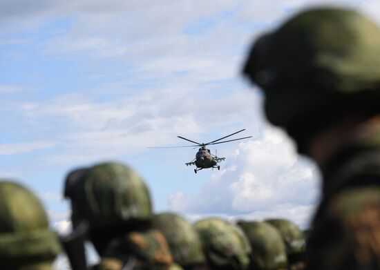 National Guard special task force at free drop exercise