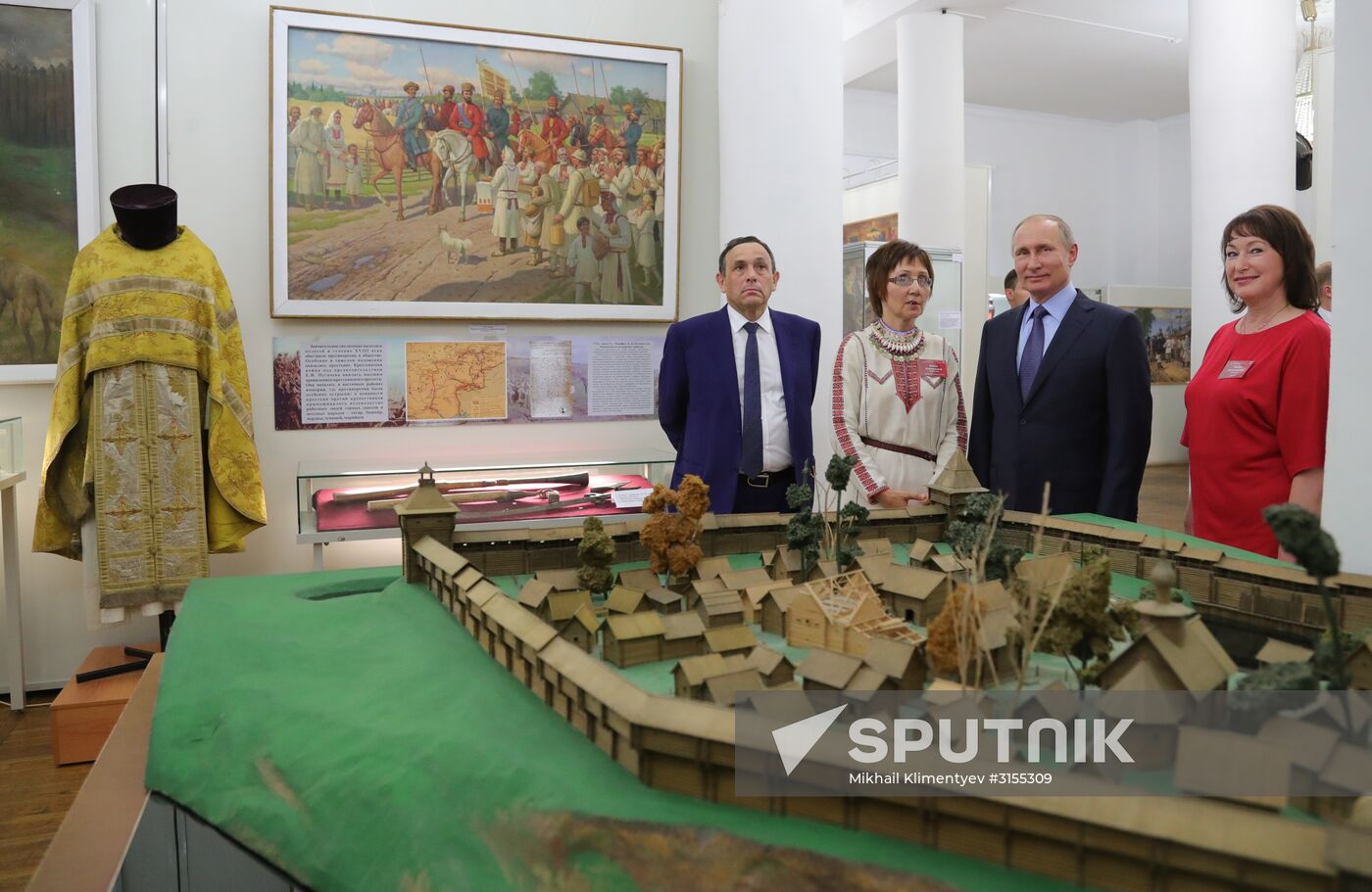 Russian President Vladimir Putin's working visit to Yoshkar-Ola