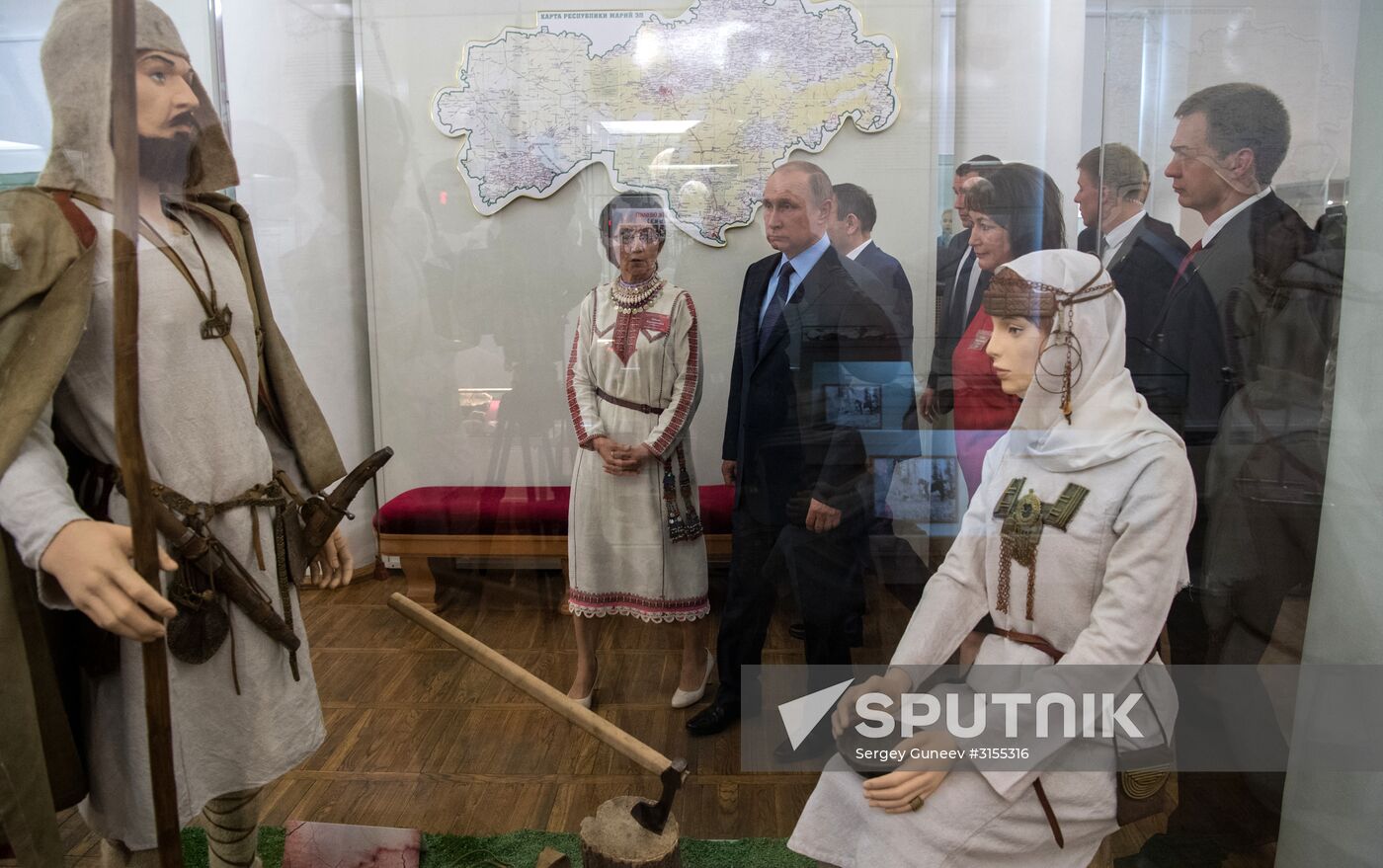 Russian President Vladimir Putin's working visit to Yoshkar-Ola